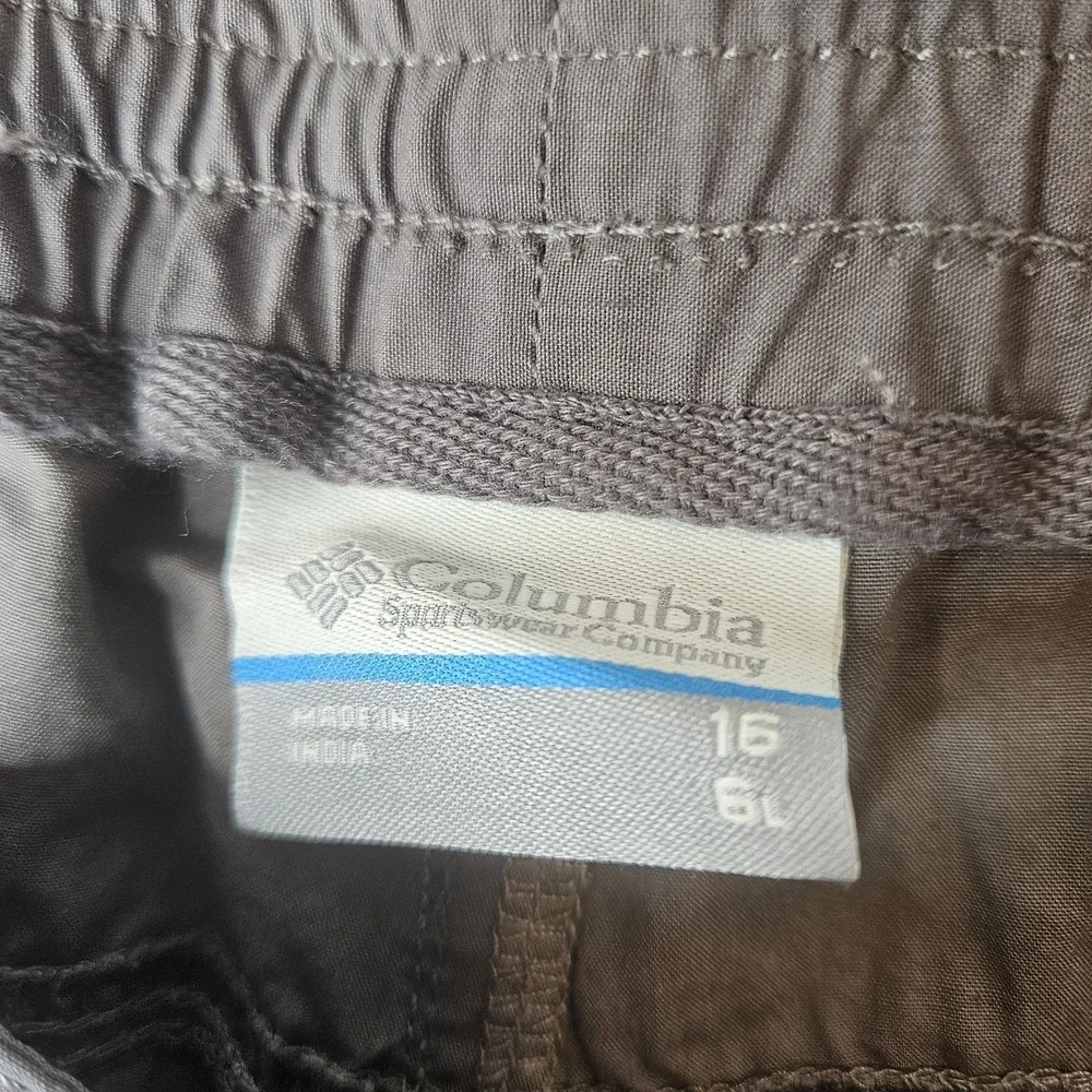 NWT Columbia Womens Down The Path Shorts Plus Size 16W Outdoors‎ Hiking Travel